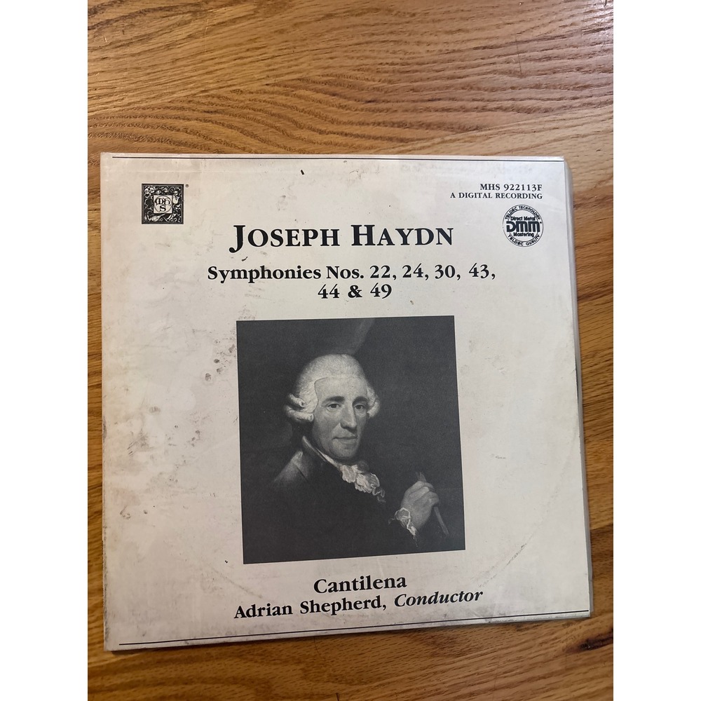 Joseph Haydn Symphonies 22‎ 24 30 43 44 49 Cantilena 2 LP MHS 922113F Vinyl